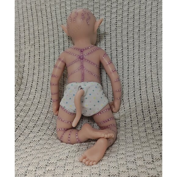 45cm Reborn Baby Dolls Full Body Platinum Soft Silicone Doll 4.96lbs Girl Baby - Picture 16 of 16